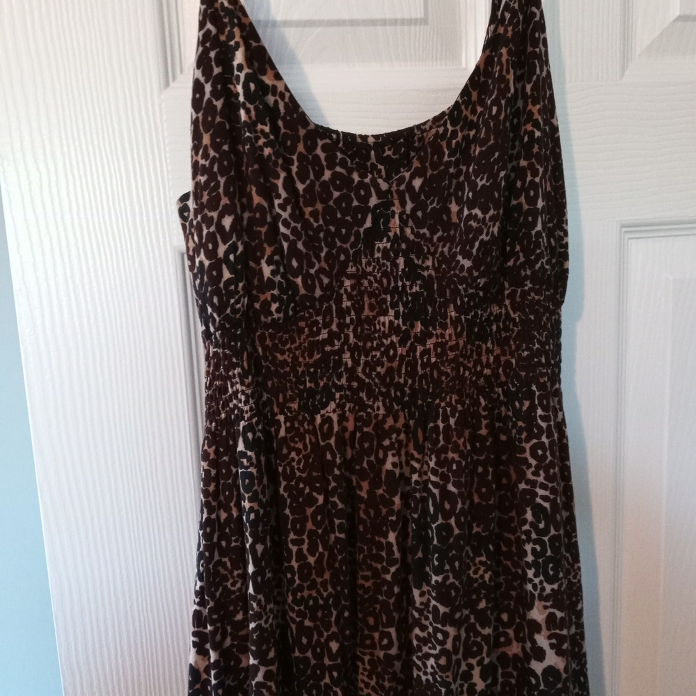 Miss Tina Animal Print Maxi